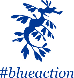 #blueaction